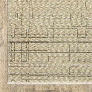 Oriental Weavers Capella Soft Polyester Indoor Area Rug – Versatile, Textured Design For Modern And Traditional Spaces Beige,Brown Polyester Ccap07240340st
