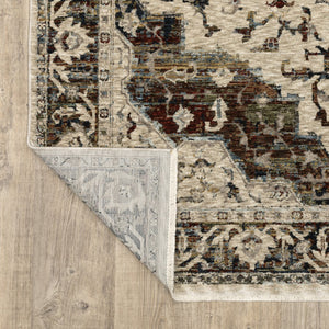 Oriental Weavers Capella Indoor Area Rug - Luxurious Softness With Bohemian Flair And Versatile Modern Designs Beige,Multi Polyester Ccap12160235st