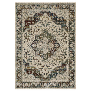 Oriental Weavers Capella Indoor Area Rug - Luxurious Softness With Bohemian Flair And Versatile Modern Designs Beige,Multi Polyester Ccap12160235st