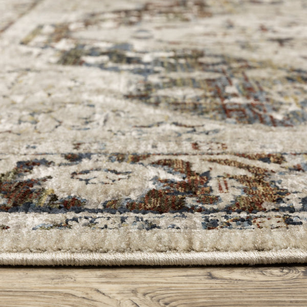 Oriental Weavers Capella Indoor Area Rug - Luxurious Softness With Bohemian Flair And Versatile Modern Designs Beige,Multi Polyester Ccap12160235st