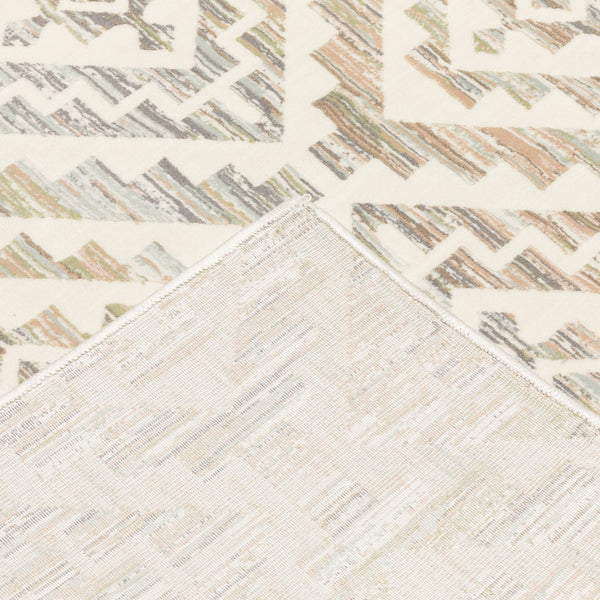 Oriental Weavers Capistrano Soft Touch Indoor Area Rug - Stylish High Low Design In Cool Neutrals For Modern Homes Ivory,Grey Polypropylene C288q1068230st