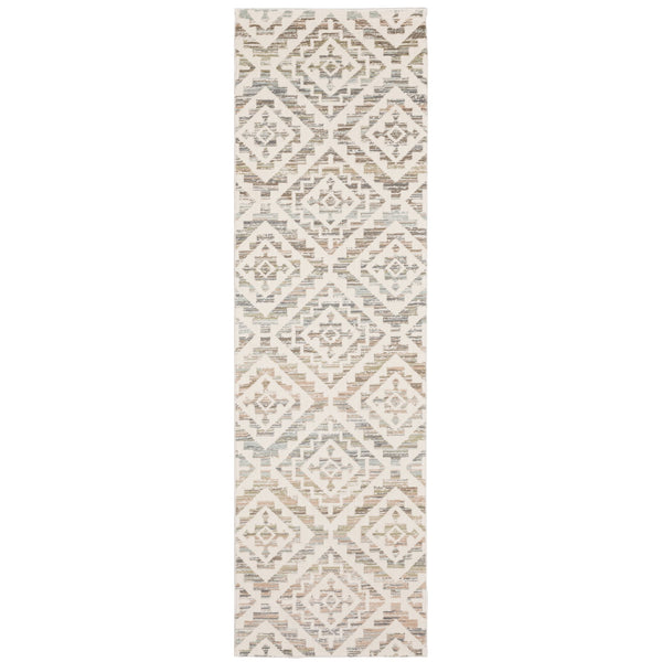 Oriental Weavers Capistrano Soft Touch Indoor Area Rug - Stylish High Low Design In Cool Neutrals For Modern Homes Ivory,Grey Polypropylene C288q1068230st
