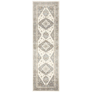 Oriental Weavers Capistrano Indoor Area Rug - Soft Handcrafted Design With High-low Texture For Modern Spaces Ivory,Grey Polypropylene C511e1068230st