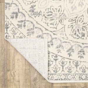 Oriental Weavers Capistrano Indoor Area Rug - Soft Touch Power Loomed Design With High Low Effect For Any Space Ivory,Grey Polypropylene C517c1068230st