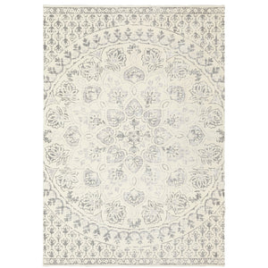 Oriental Weavers Capistrano Indoor Area Rug - Soft Touch Power Loomed Design With High Low Effect For Any Space Ivory,Grey Polypropylene C517c1117165st