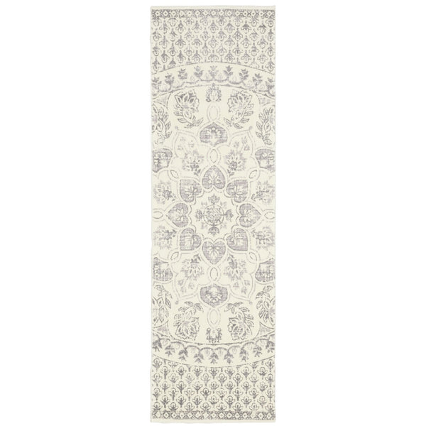 Oriental Weavers Capistrano Indoor Area Rug - Soft Touch Power Loomed Design With High Low Effect For Any Space Ivory,Grey Polypropylene C517c1068230st