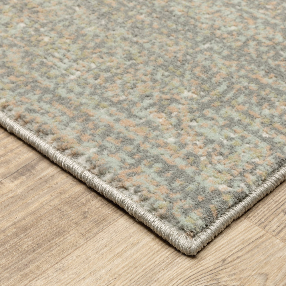 Oriental Weavers Capistrano Indoor Area Rug - Luxurious Power Loomed Softness With Dimensional High-low Design Grey,Green Polypropylene C524a1068230st