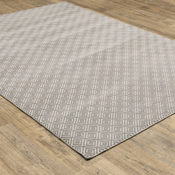 Oriental Weavers Capistrano 525b1 Grey Indoor Area Rug - Luxurious Softness, Modern Design, 9'10" X 12'10" Size Grey Polypropylene C525b1300390st