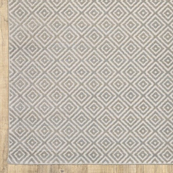 Oriental Weavers Capistrano 525b1 Grey Indoor Area Rug - Luxurious Softness, Modern Design, 9'10" X 12'10" Size Grey Polypropylene C525b1300390st