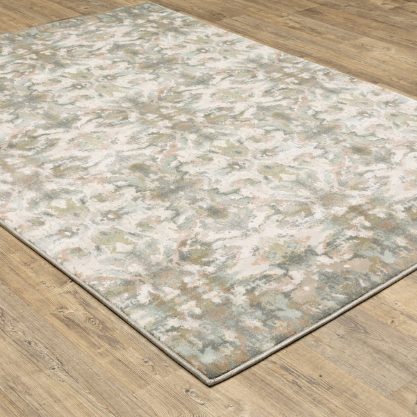 Oriental Weavers Capistrano Indoor Area Rug - Soft Touch Power Loomed Design In Cool Neutrals And Pastels Ivory,Multi Polypropylene C535b1117165st