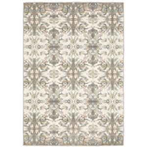 Oriental Weavers Capistrano Indoor Area Rug - Soft Touch Power Loomed Design In Cool Neutrals And Pastels Ivory,Multi Polypropylene C535b1117165st