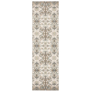 Oriental Weavers Capistrano Indoor Area Rug - Soft Touch Power Loomed Design In Cool Neutrals And Pastels Ivory,Multi Polypropylene C535b1068230st