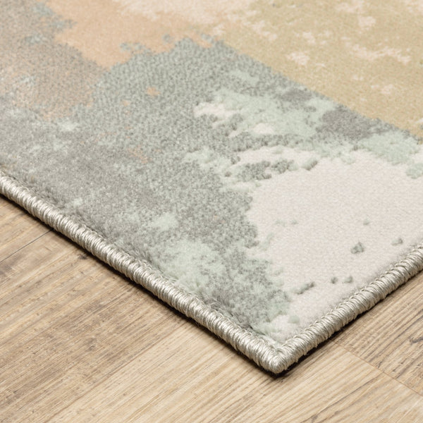 Oriental Weavers Capistrano Indoor Area Rug - Soft Touch, High-low Design With Cool Neutrals For Modern Spaces Grey,Pink Polypropylene C536a1068230st