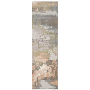 Oriental Weavers Capistrano Indoor Area Rug - Soft Touch, High-low Design With Cool Neutrals For Modern Spaces Grey,Pink Polypropylene C536a1068230st