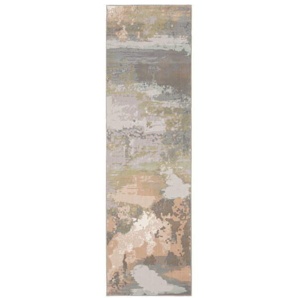 Oriental Weavers Capistrano Indoor Area Rug - Soft Touch, High-low Design With Cool Neutrals For Modern Spaces Grey,Pink Polypropylene C536a1068230st