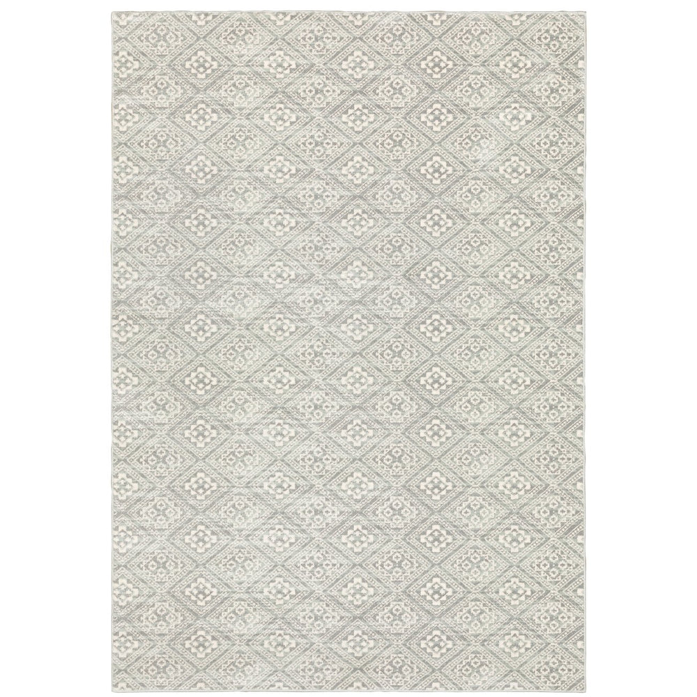 Oriental Weavers Capistrano Indoor Area Rug - Soft Touch Power Loomed Design With Dimensional High-low Effect Grey Polypropylene C9894f117165st