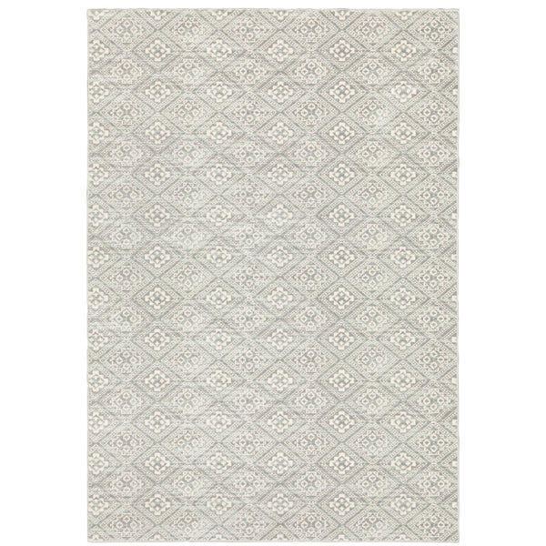 Oriental Weavers Capistrano Indoor Area Rug - Soft Touch Power Loomed Design With Dimensional High-low Effect Grey Polypropylene C9894f117165st