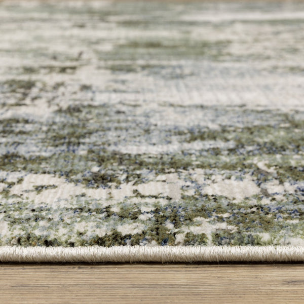 Oriental Weavers Caravan Luxurious Soft Area Rug - Nature-inspired Design With Rich Colors And Tactile Texture Green,Blue Polyester C2060f068235st