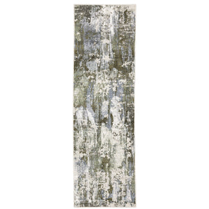 Oriental Weavers Caravan Luxurious Soft Area Rug - Nature-inspired Design With Rich Colors And Tactile Texture Green,Blue Polyester C2060f068235st