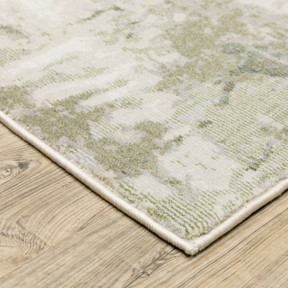 Oriental Weavers Caravan Luxuriously Soft Indoor Area Rug With Rich Textures Inspired By Nature's Beauty And Serenity Beige,Green Polyester C2061w068235st