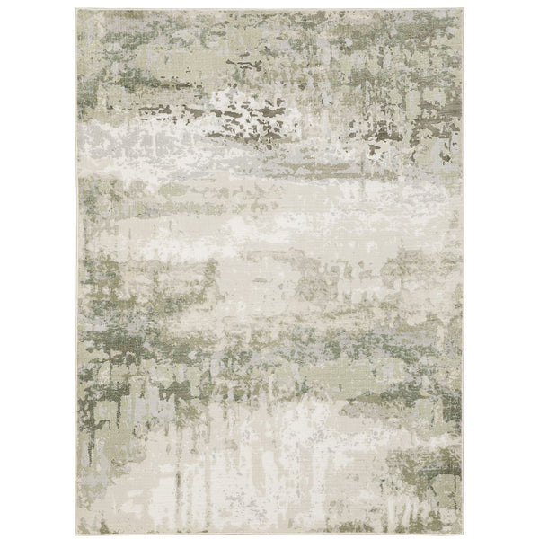Oriental Weavers Caravan Luxuriously Soft Indoor Area Rug With Rich Textures Inspired By Nature's Beauty And Serenity Beige,Green Polyester C2061w100153st