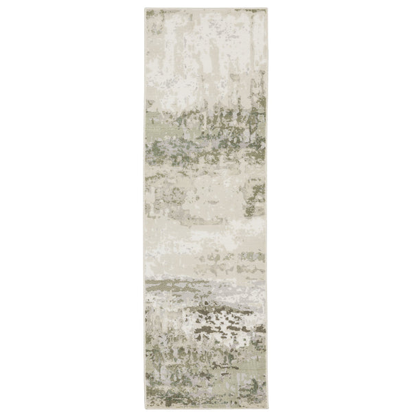 Oriental Weavers Caravan Luxuriously Soft Indoor Area Rug With Rich Textures Inspired By Nature's Beauty And Serenity Beige,Green Polyester C2061w068235st