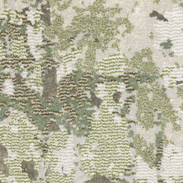 Oriental Weavers Caravan Luxuriously Soft Indoor Area Rug With Rich Textures Inspired By Nature's Beauty And Serenity Beige,Green Polyester C2061w100153st