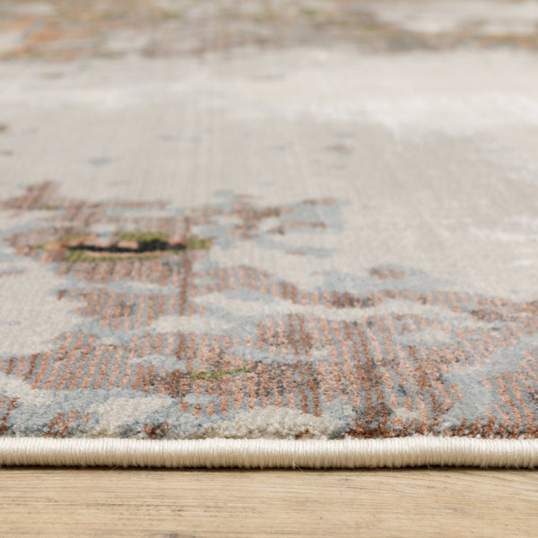 Oriental Weavers Caravan Luxuriously Soft Indoor Area Rug - Nature-inspired Design With Rich Textures And Colors Grey,Pink Polyester C4150z100153st