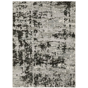 Oriental Weavers Caravan Luxuriously Soft Indoor Area Rug - Nature-inspired Textures In Rich, Warm Hues For Any Space Grey,Black Polyester C4153q100153st