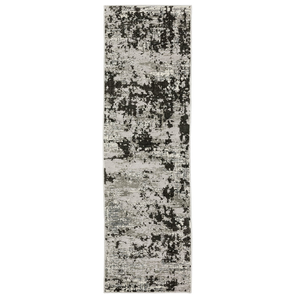 Oriental Weavers Caravan Luxuriously Soft Indoor Area Rug - Nature-inspired Textures In Rich, Warm Hues For Any Space Grey,Black Polyester C4153q068235st