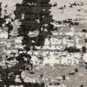 Oriental Weavers Caravan Luxuriously Soft Indoor Area Rug - Nature-inspired Textures In Rich, Warm Hues For Any Space Grey,Black Polyester C4153q100153st