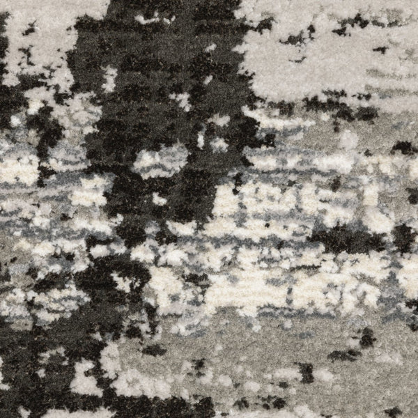 Oriental Weavers Caravan Luxuriously Soft Indoor Area Rug - Nature-inspired Textures In Rich, Warm Hues For Any Space Grey,Black Polyester C4153q100153st