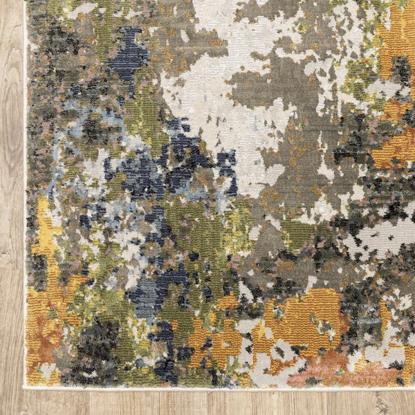Oriental Weavers Caravan Luxuriously Soft Indoor Area Rug - Nature-inspired Textures In Rich, Vibrant Colors Grey,Multi Polyester C502x8100153st