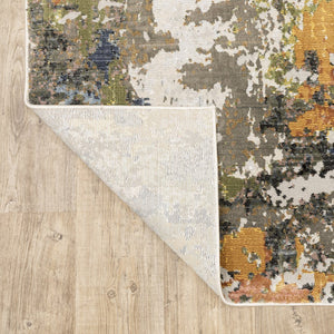 Oriental Weavers Caravan Luxuriously Soft Indoor Area Rug - Nature-inspired Textures In Rich, Vibrant Colors Grey,Multi Polyester C502x8100153st