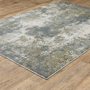Oriental Weavers Caravan Indoor Area Rug - Luxuriously Soft, Nature-inspired Design With Rich Textures And Colors Blue,Green Polyester C5090e100153st