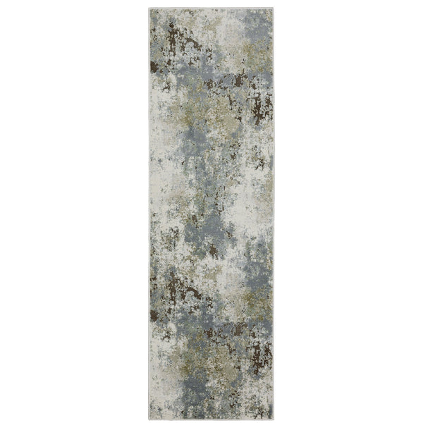 Oriental Weavers Caravan Indoor Area Rug - Luxuriously Soft, Nature-inspired Design With Rich Textures And Colors Blue,Green Polyester C5090e068235st