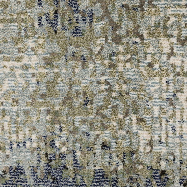 Oriental Weavers Caravan Luxurious Soft Area Rug With Nature-inspired Patterns In Rich Colors For Modern Spaces Blue,Green Polyester C5571h100153st