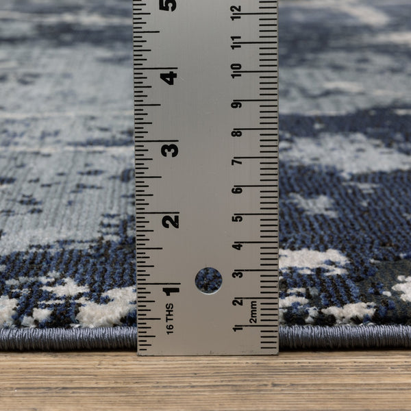 Oriental Weavers Caravan Luxuriously Soft Indoor Area Rug With Nature-inspired Design And Rich, Vibrant Colors Blue,Grey Polyester C7150b068235st