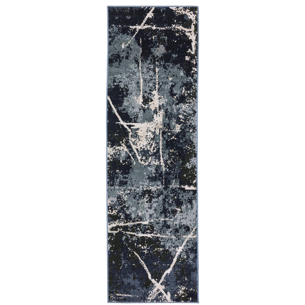 Oriental Weavers Caravan Luxuriously Soft Indoor Area Rug With Nature-inspired Design And Rich, Vibrant Colors Blue,Grey Polyester C7150b068235st