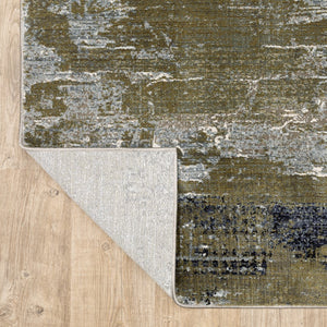 Oriental Weavers Caravan Luxurious Soft Indoor Area Rug - Nature-inspired Design With Rich Textures And Colors Blue,Green Polyester C8020l100153st