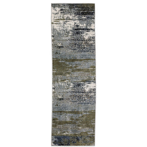 Oriental Weavers Caravan Luxurious Soft Indoor Area Rug - Nature-inspired Design With Rich Textures And Colors Blue,Green Polyester C8020l068235st