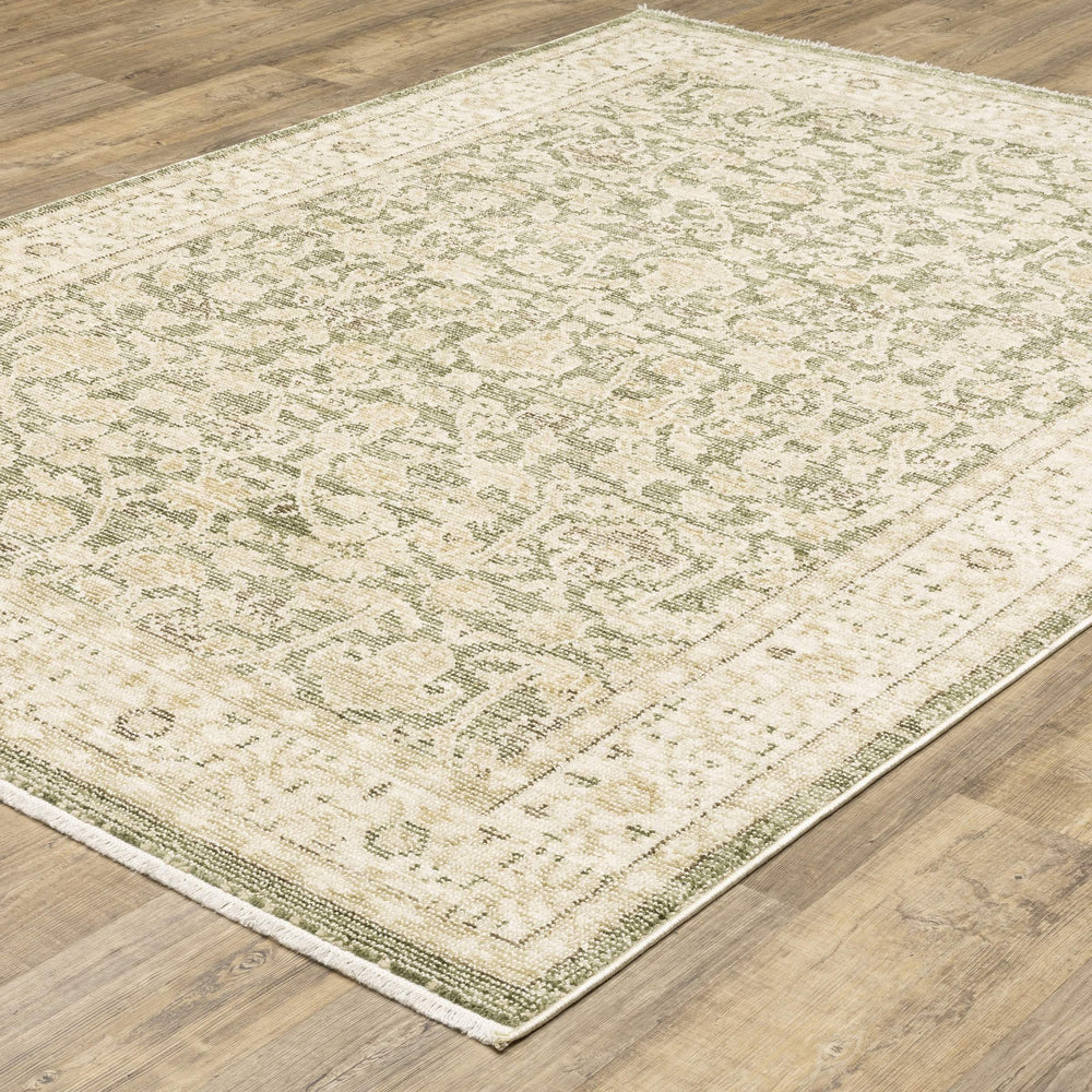 Oriental Weavers Caroline Botanical Global Area Rug Cut Loop Polyester Pile Vintage Boho Farmhouse Accent 7'10"x10' CCRL01240305ST