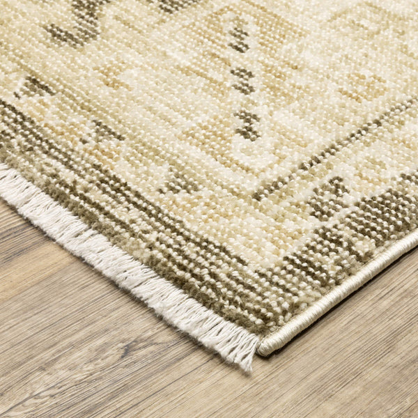 Oriental Weavers Caroline Vintage Botanical Runner Rug Cut Loop Polyester Pile Farmhouse Floor Accent CCRL07068230ST
