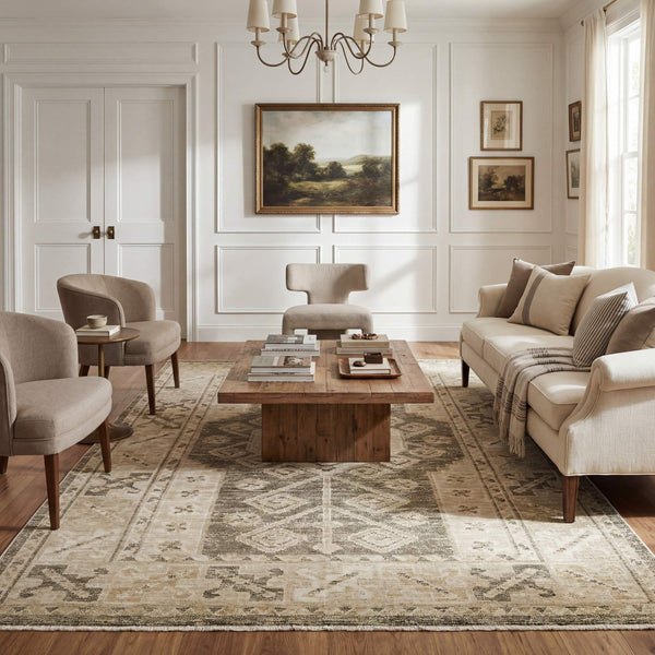 Oriental Weavers Caroline Vintage Botanical Runner Rug Cut Loop Polyester Pile Farmhouse Floor Accent CCRL07068230ST