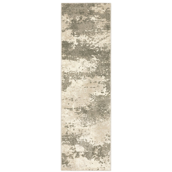 Oriental Weavers Carson Plush High-pile Indoor Area Rug - Modern Design With Soothing Color Palette For Any Space Beige,Grey Polypropylene C0734d068230st