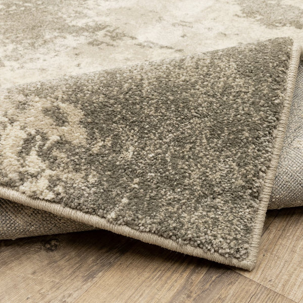 Oriental Weavers Carson Plush High-pile Indoor Area Rug - Modern Design With Soothing Color Palette For Any Space Beige,Grey Polypropylene C0734d068230st