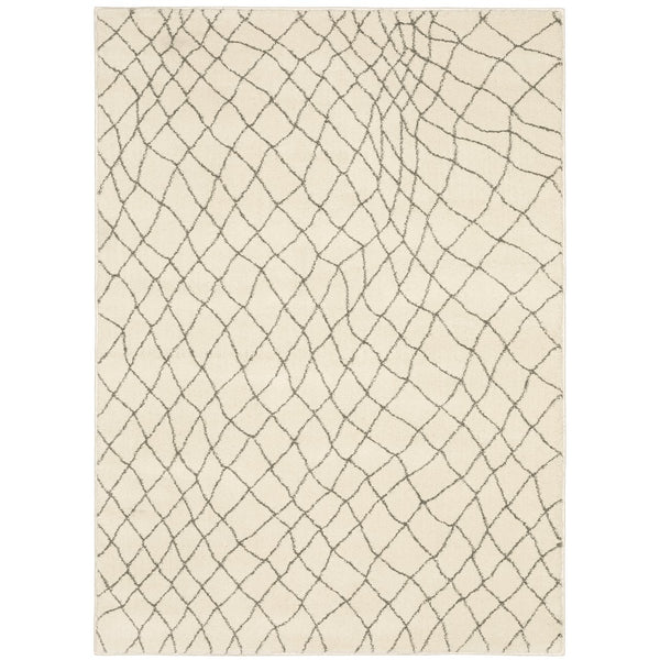 Oriental Weavers Carson Indoor Area Rug - Modern High-pile Design In Soothing Colors For A Stylish Living Space Ivory,Grey Polypropylene C0738b061091st