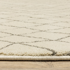 Oriental Weavers Carson Indoor Area Rug - Modern High-pile Design In Soothing Colors For A Stylish Living Space Ivory,Grey Polypropylene C0738b061091st
