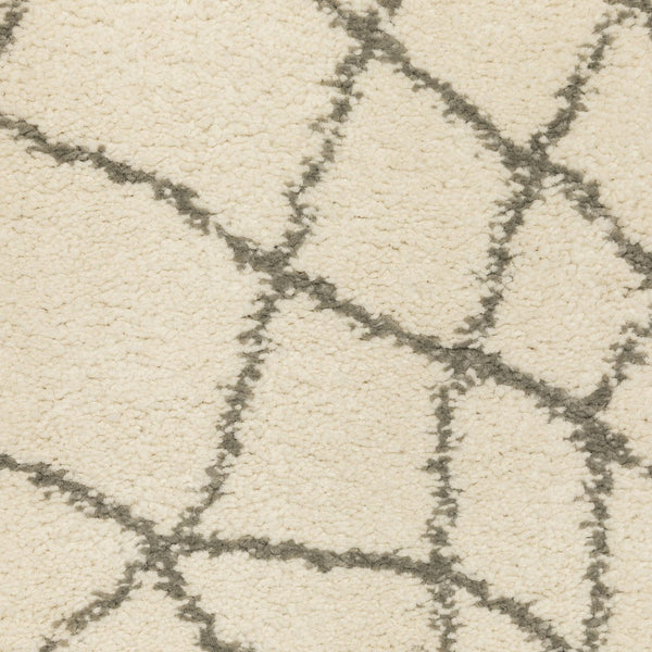 Oriental Weavers Carson Indoor Area Rug - Modern High-pile Design In Soothing Colors For A Stylish Living Space Ivory,Grey Polypropylene C0738b061091st
