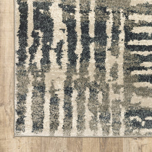 Oriental Weavers Carson Indoor Area Rug - Soft High-pile Texture In Elegant, Modern Colors For Stylish Living Spaces Blue,Beige Polypropylene C0745c068230st